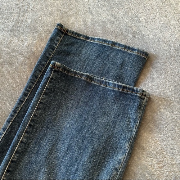 Pilcro Anthropologie Bootcut High Rise Blue Flared Jeans Size 28 - Picture 13 of 13